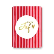 Ansichtkaart | Lieve juf