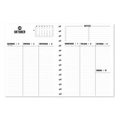 Agenda 2027 | Verticale schrijfrichting | Met gratis stickervel