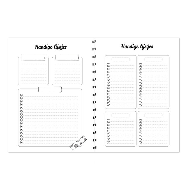 Agenda 2027 | Verticale schrijfrichting | Met gratis stickervel