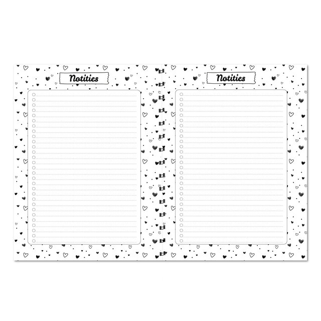 Agenda 2027 | Verticale schrijfrichting | Met gratis stickervel