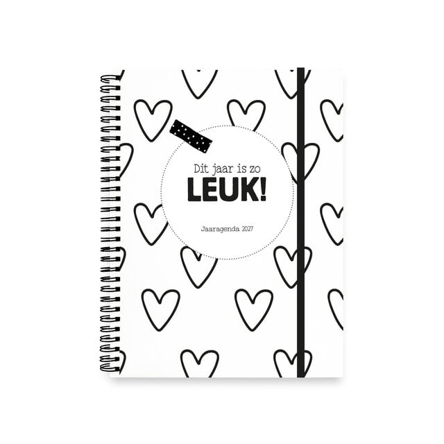 Agenda 2027 | Horizontale schrijfrichting | Met gratis stickervel | PRE ORDER