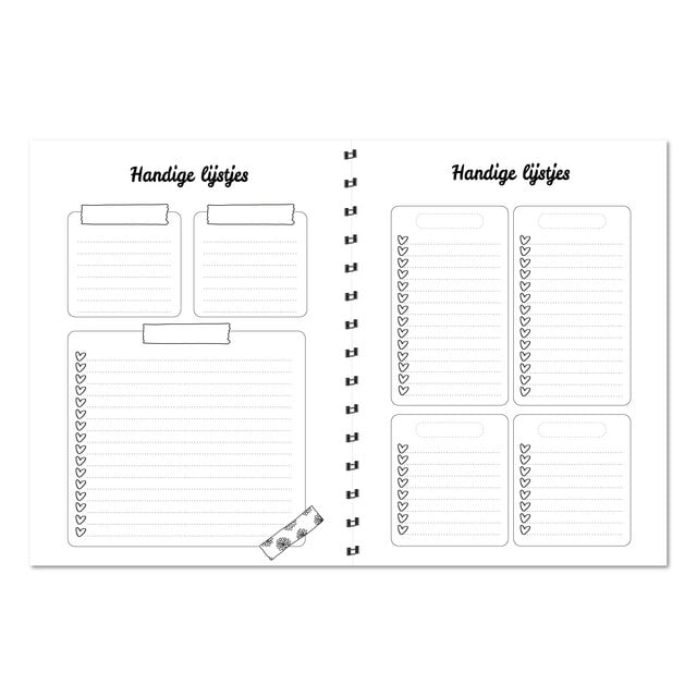 Agenda 2027 | Horizontale schrijfrichting | Met gratis stickervel | PRE ORDER