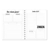 Agenda 2027 | Horizontale schrijfrichting | Met gratis stickervel | PRE ORDER