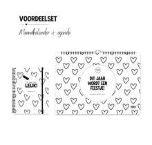 Voordeelset | Agenda en maandkalender 2027 | PRE ORDER