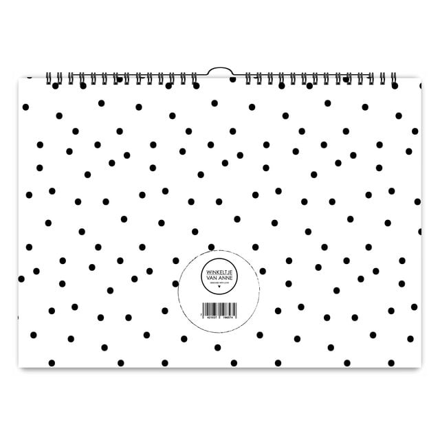 Familieplanner 2027 | A4 | Met gratis stickervel | PRE ORDER