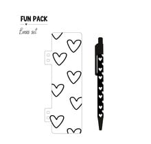 Insteekhoezen | Funpack | Basis pen & klikbare boekenlegger
