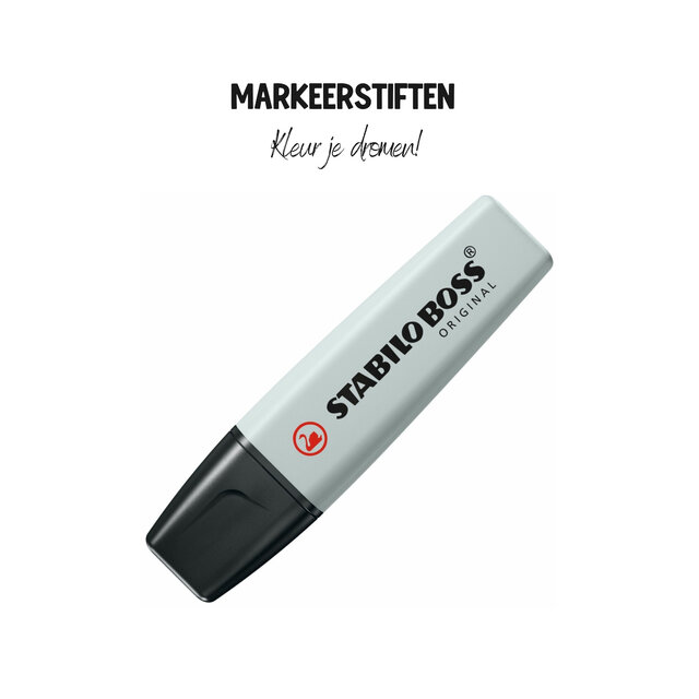 Markeerstift | Grijs Lila