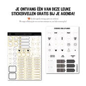 Agenda 2027 | Horizontale schrijfrichting | Met gratis stickervel | PRE ORDER