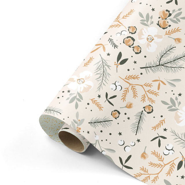 Rol inpakpapier | Kerst Naturel | 3 meter