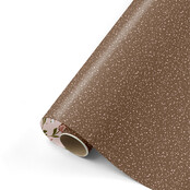 Rol inpakpapier | Sparkling Brown | 3 meter