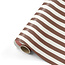 winkeltjevananne.nl  Rol inpakpapier | Brown striped | 3 meter