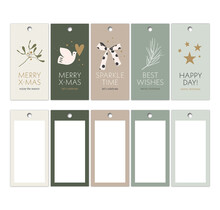 Cadeaulabel set | Gift labels | Kerstmis