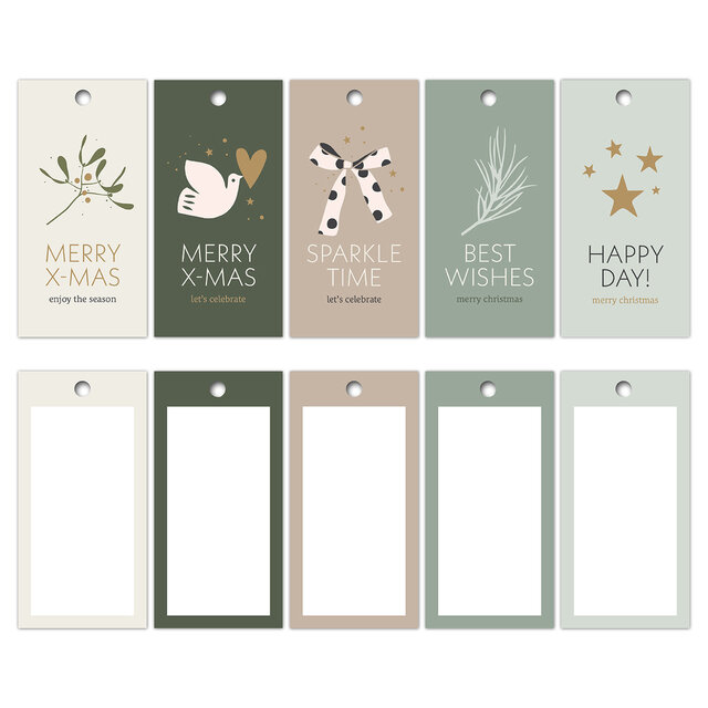 Cadeaulabel set | Gift labels | Kerstmis