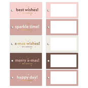 Cadeaulabel set | Gift labels | Merry Xmas