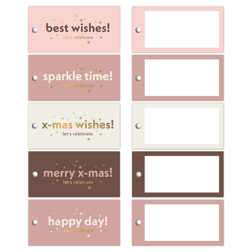 Cadeaulabel set | Gift labels | Merry Xmas