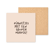 Kleurrijke tegel | 11 CM | Dinnetjes | Beige
