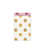 Kadozakjes | Dots | Goud | 5 stuks