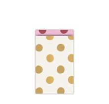 Kadozakjes | Dots | Goud | 5 stuks