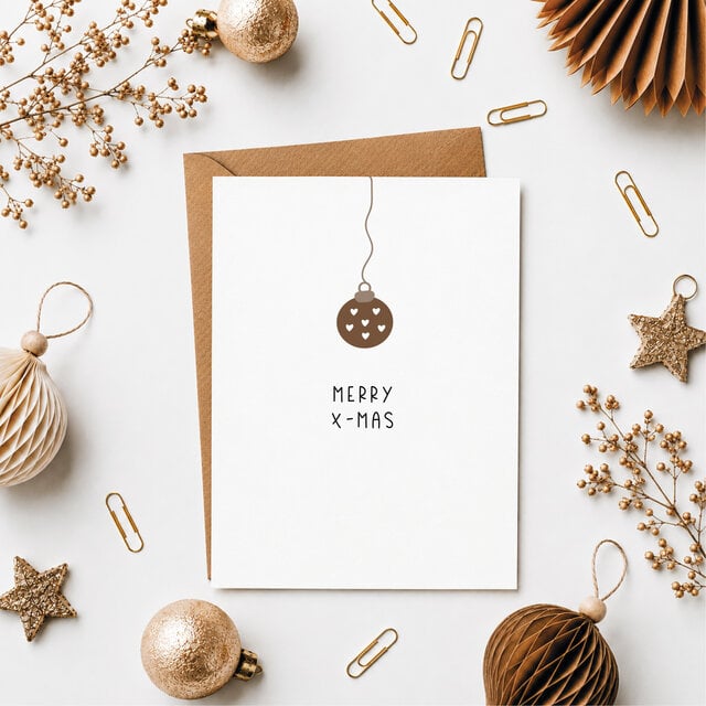 Kerstkaart | Merry XMAS