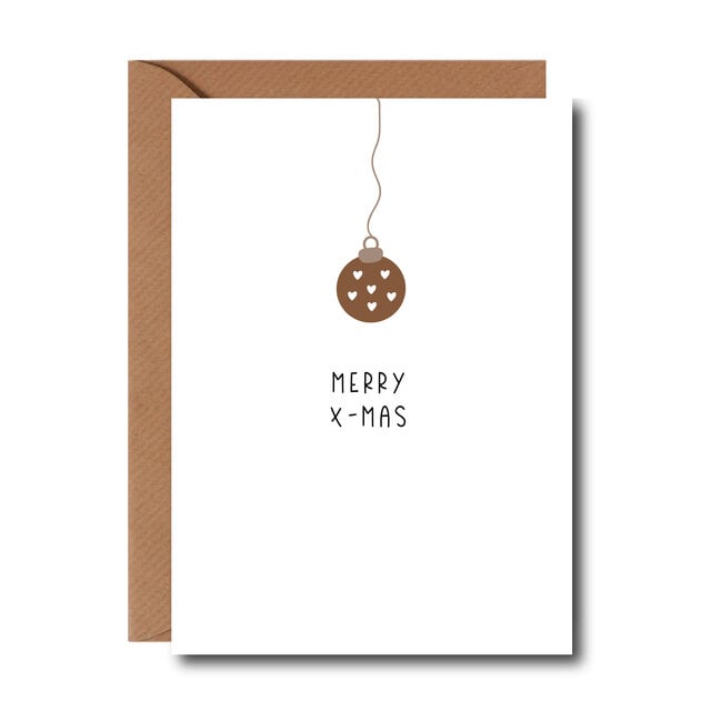 Kerstkaart | Merry XMAS