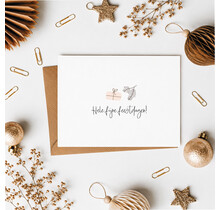 Kerstkaart | Fijne feestdagen