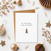 Kerstkaart | Kerstgekkie