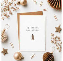 Kerstkaart | Kerstgekkie
