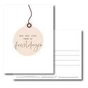 Kerstkaart | Liefs voor de feestdagen