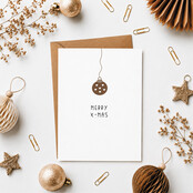 Kerstkaarten voordeelset | 10 stuks | met enveloppen