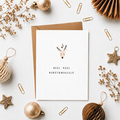 Kerstkaarten voordeelset | 10 stuks | met enveloppen
