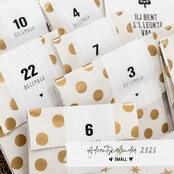 Adventskalender 2026 | Small | 12 Cadeautjes | Pre Order