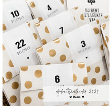 Adventskalender 2026 | Small | 12 Cadeautjes | Pre Order