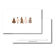 Minikaartje | Kerst | Boompjes