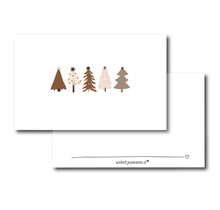 Minikaartje | Kerst | Boompjes
