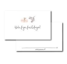 Minikaartje | Kerst | Hele fijne feestdagen!