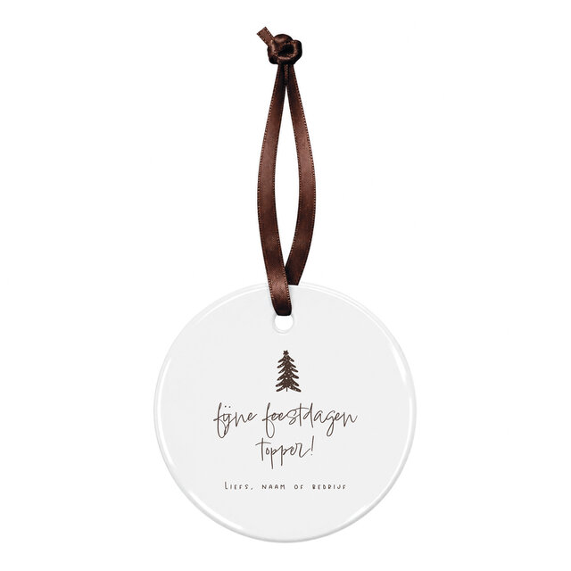 Kerstbal | Topper | Op maat gemaakt