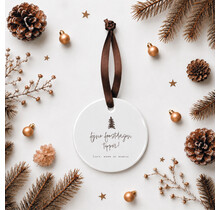 Kerstbal | Topper | Op maat gemaakt