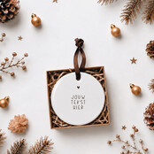 Kerstbal | Met eigen tekst