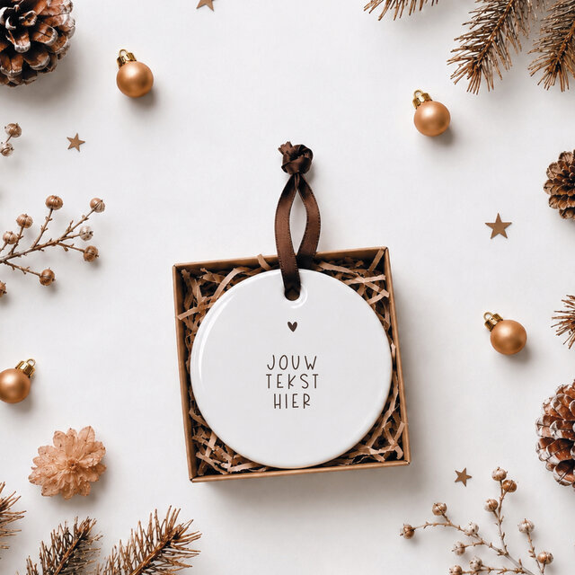 Kerstbal | Met eigen tekst