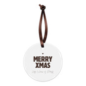 Kerstbal | Merry Xmas | Op maat gemaakt