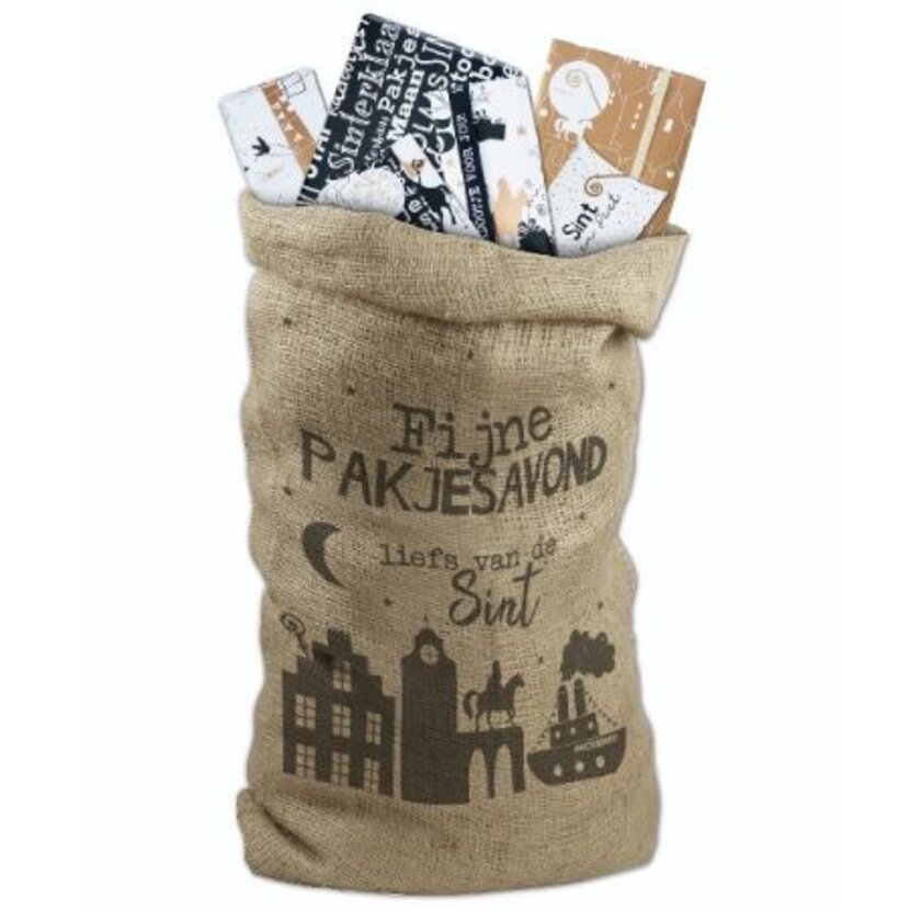 Jute zak | Voor Sinterklaas