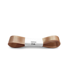 Satijnlint | Goudbruin | 3 meter