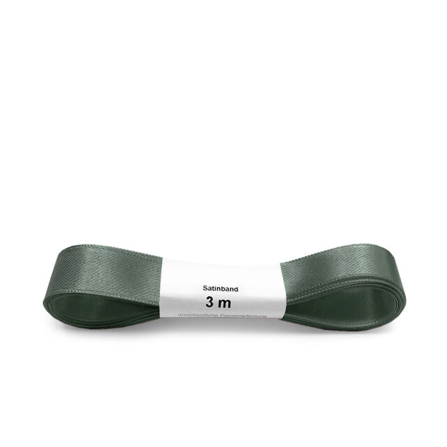 Satijnlint | Groen | 3 meter