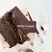 Rol inpakpapier | Sparkling Brown | 3 meter