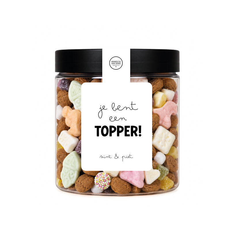 Smulpotje | Strooigoed | Topper