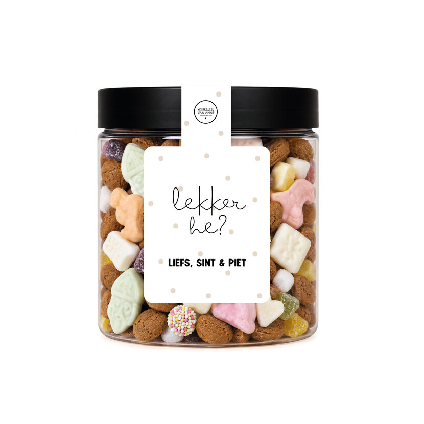 Smulpotje | Strooigoed | Lekker he? Liefs Sint en Piet