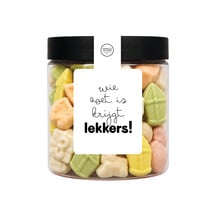 Smulpotje | Schuimpjes | Wie zoet is krijgt lekkers!