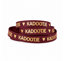 Lint | kadootje | Burgundy | 5 meter