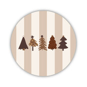 Onderzetter | Kerstbomen | Kerst | Feestdagen