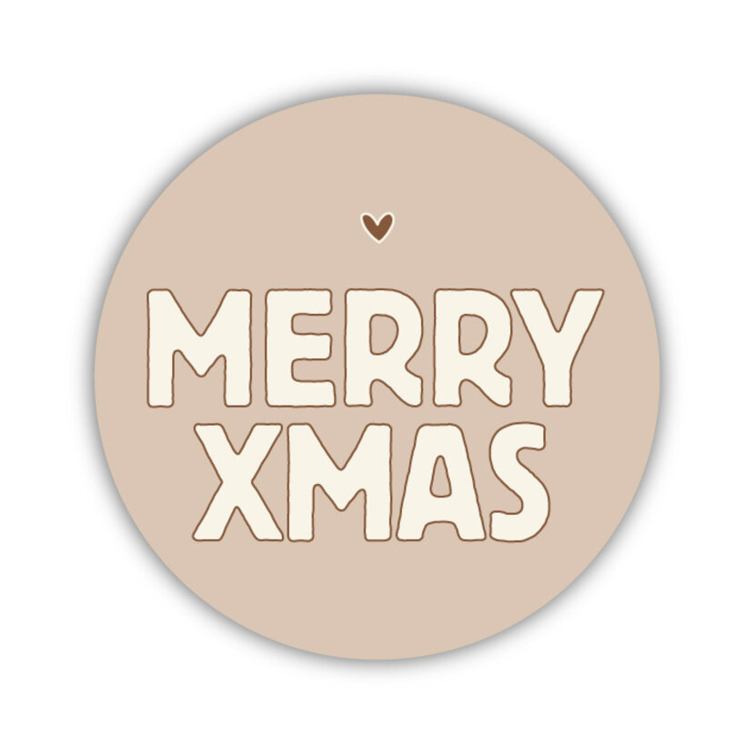 Onderzetter | Merry Xmas | Kerst | Feestdagen